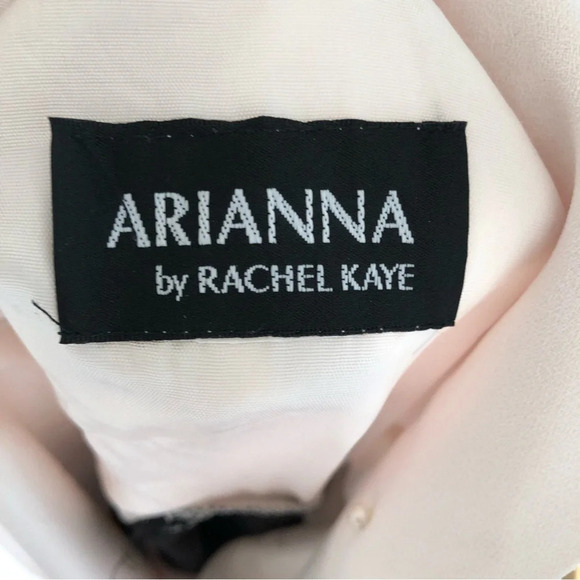 Arianna by Rachel Kaye Dress Black & Ivory With Pearls - Picture 5 of 5